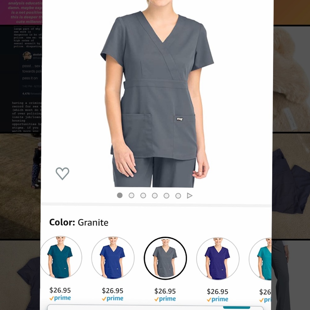 Grey’s Anatomy scrub set